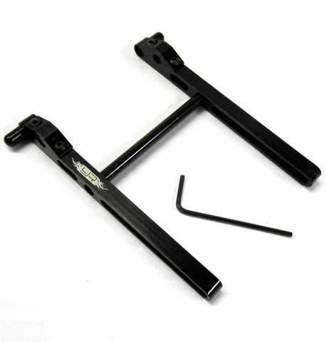 YA-0195BK RC R/C Alloy Aluminium Transmitter Radio Remote Control Stand Black