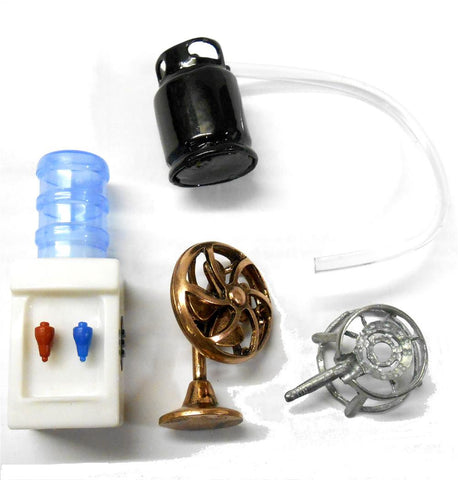 YA-0363 1/10 RC Rock Crawler Monster Truck Camping Combo Fan Water Cooler Tank