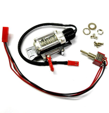 YA-0386 1/10 RC Rock Crawler Monster Truck Body Shell Steel Wired Winch Toe
