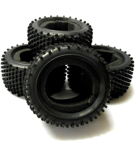 BS701-002/3T 1/10 Scale RC Buggy Off Road Rubber Tire Tyre Foam Inserts x 2 F/R