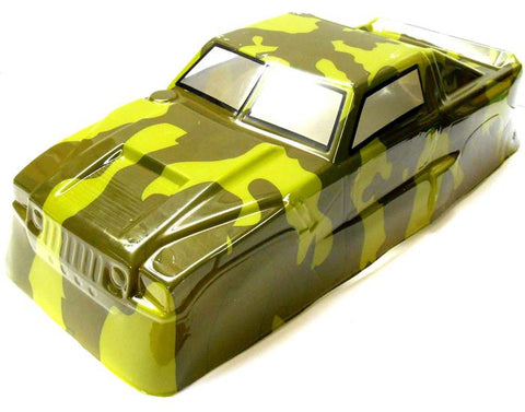 BSP-BTT-5 1/10 Scale RC Nitro Rock Crawler Body Shell Cover Camoflauge
