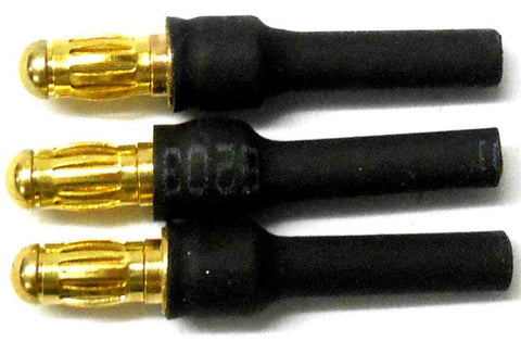 C0002B RC Connector 2mm 2.0mm Gold Male Bullet to 3.5mm Female Bullet Adapter