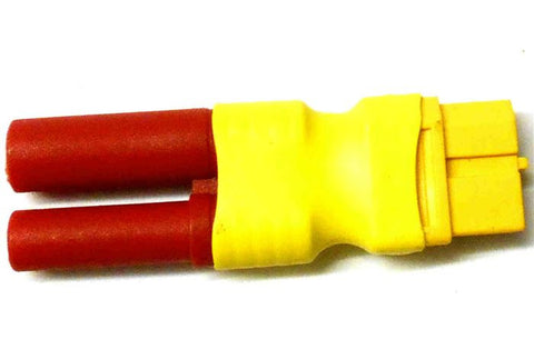 C0030A RC Connector Female XT-60 XT60 to 4mm Red Housing Adaptor Adapter