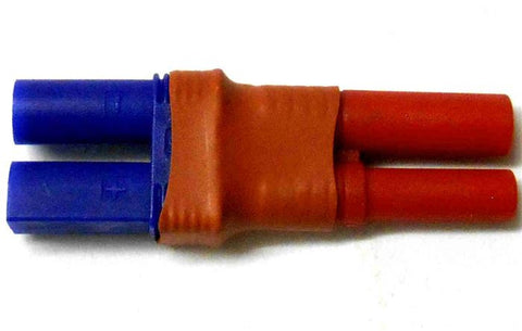 C0038A RC Connector Female EC5 to 4mm Bullet Red Housing Adaptor Adapter