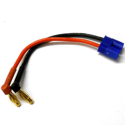 C4041A Male 4mm 4.0mm Gold Connector to Male EC3 Plug Adapter Convertor Wire RC