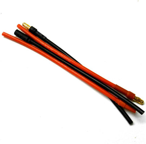 C9016AB RC 3.5mm Gold Bullet Battery Connector Cable 16AWG 10cm Male Female