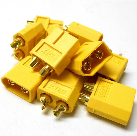 C0105 RC XT60 XT-60 Yellow Connector Male Female x 5 - v1 Best Set