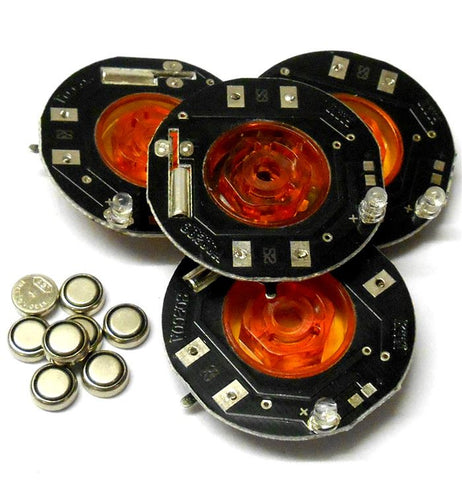 L-002M 1/10 Scale Wheel Hub LED Lights M12 12mm Hex x 4 Mix HUBS Only