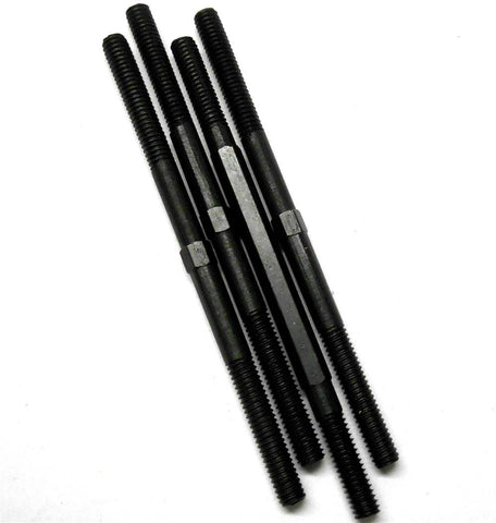 L11039 1/10 Track Rod Pulling Arm Center M4 4mm thread Linkage x 4 70mm Long