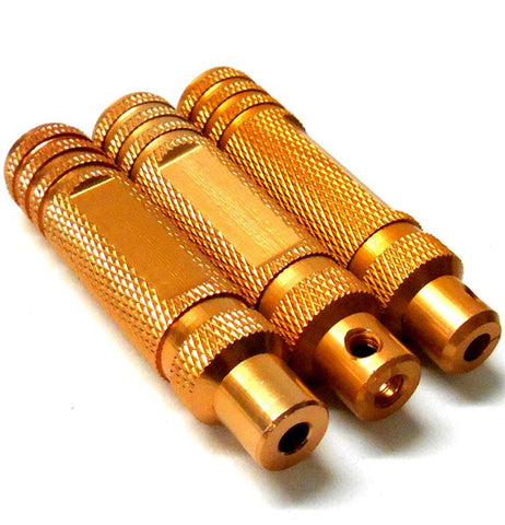 L2335 Hexagonal Handle Holder Tool Mini Light Light Brown x 3