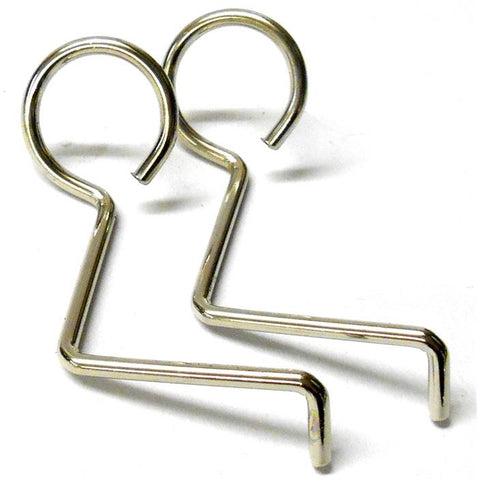 L3022 1/5 Scale Metal Silver Exhaust Muffler Pipe Holder Mount x 2 Custom Build