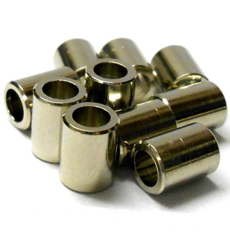 L4110 M4 4mm Screw Shield Silver Barrel Washer Shim x 10 8mm x 6mm