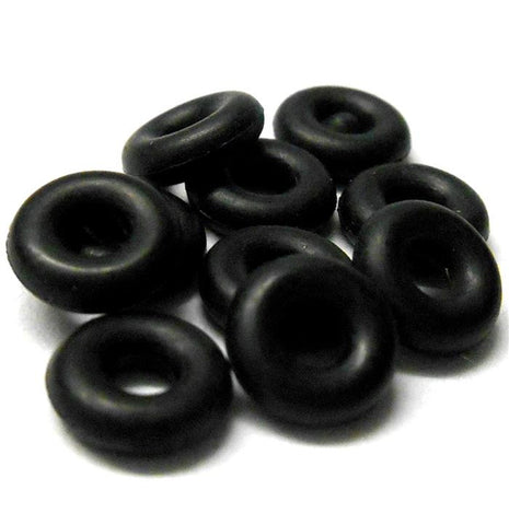 L4114 1/10 Rubber O-Ring O Ring Shock Damper Seal Gasket Diff Cup x 10 Black