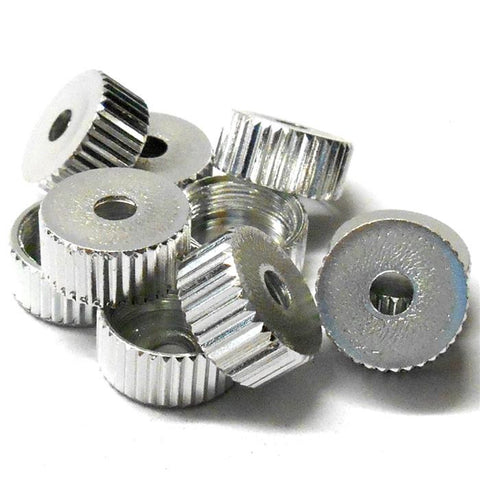 L4117 1/10 Scale Shock Absorber Damper End Cap x 10 9mm Silver