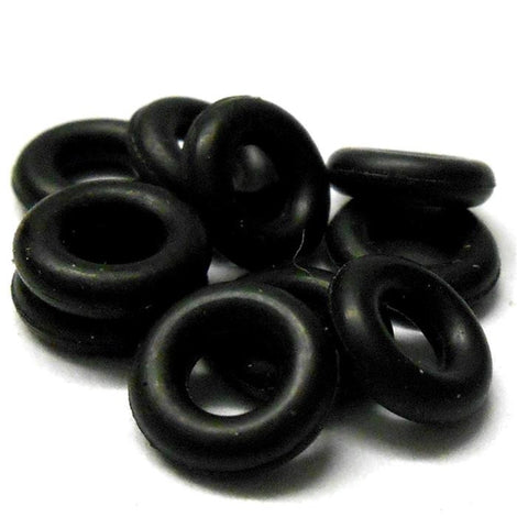 L4264 1/10 Scale Rubber O-Ring O Ring Shock Damper Seal Gasket 7mm x 10 Black