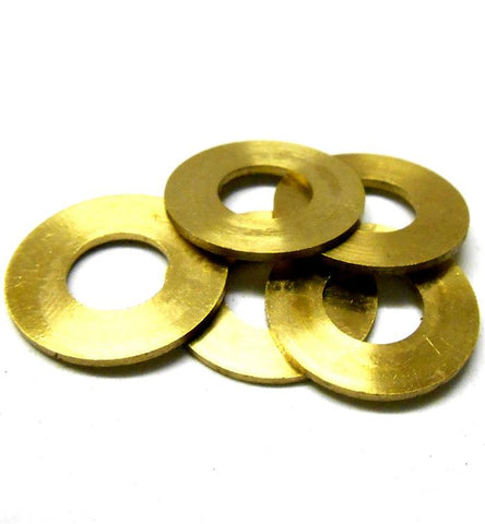 L6124 5 x Fixing Washer Shim Bronze 13mm x 6mm x 0. 5mm ODXIDXW 13x6x5