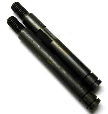 L6329 1/5 Scale Linkage Axle Center Gearbox Bar x 2 Black 65mm Long 8mm