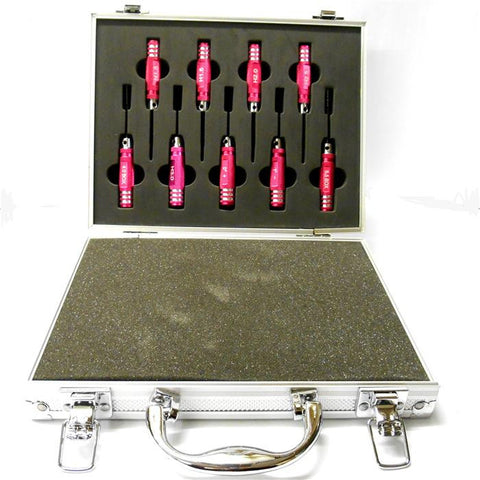 T10001 RC General Tools Case - Pliers - Socket - Hex Keys = 1.5mm 2mm 2.5mm