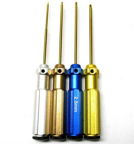 T10080 HSP 4 x Hex Hex Screwdrivers Key Driver Tool Set 1.5mm 2mm 2.5mm 3mm V1