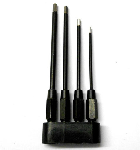 TP124 Power Drill Tip Hex Key Driver Tool Set 1.5mm 2mm 2.5mm 3mm