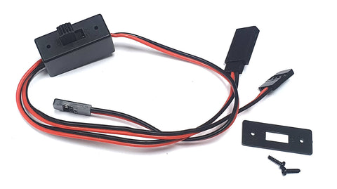 C6009 RC Model Receiver On Off Switch JR Plug 2 x Male / 1 x Female