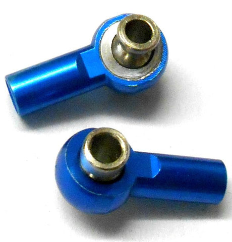 02157 122017 1/10 Alloy Track Rod End Blue x 2 Clockwise Right hand Thread M3