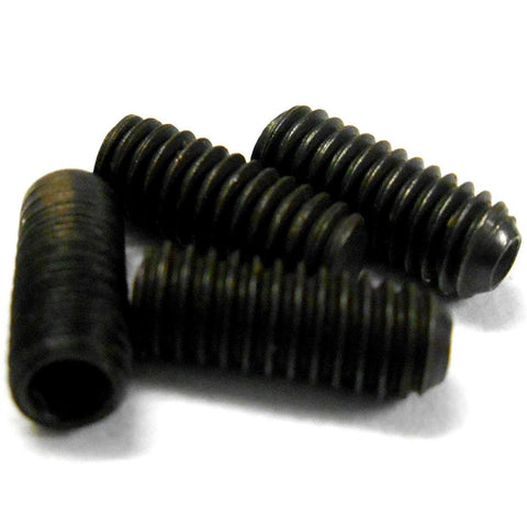 02177 M4 4mm x 10mm Long Hex Grub Screws x 4 HSP