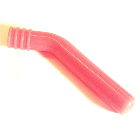 A10007R 1/8 RC Nitro Car Engine Exhaust Pipe Silicone End Deflector 10mm x 1 Red