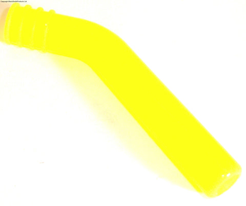 A10007Y 1/8 RC Nitro Car Engine Exhaust Pipe Silicone End Deflector 10mm x 1 Yellow