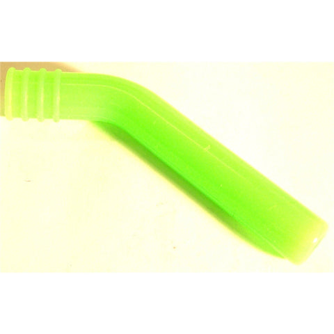 A10007G 1/8 RC Nitro Car Engine Exhaust Pipe Silicone End Deflector 10mm x 1 Green
