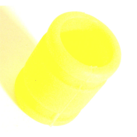 A10001Y 1/10 Scale RC Nitro Engine Silicone Joint Coupling Pipe Yellow 25mm Long