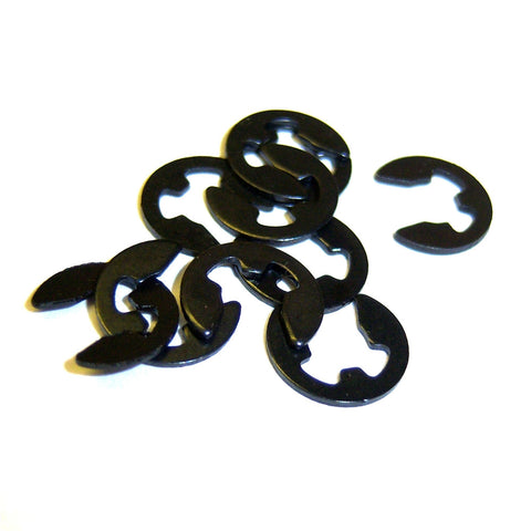 E-Clip E Clips EClips Ring Circlips 5mm x 10