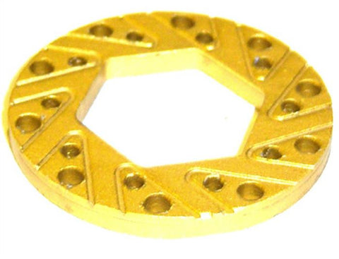 L134 Brake Disc V3 x 1 19mm Hex 1/8 Scale Alloy Yellow