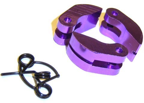 Nitro Engine 3 Shoe Aluminium Clutch with Spring Purple