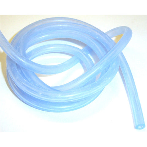 Transparent Blue Silicone RC Nitro Glow Fuel Line Tube Pipe 1 Meter