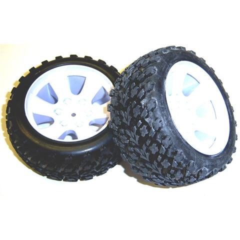 BS903-002 1/10 Scale Off Road Buggy Wheels and Tyres x 2