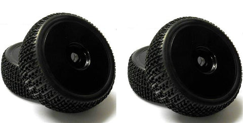 180104 1/8 Scale Off Road Buggy RC Wheels and Tyres Disc Black x 4