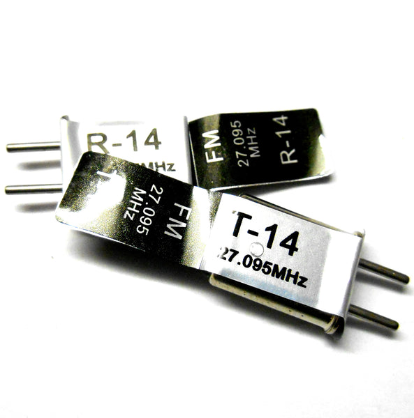RC Remote Control 27 MHZ 27.095 FM Crystal Tx & Rx Pair ...