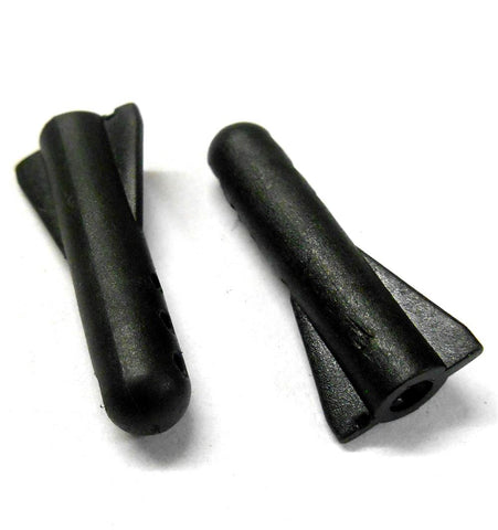 28011 Battery Posts Column x 2 1/16 Scale Plastic Black