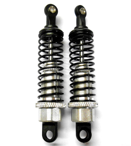 285004S 1/16 Scale Buggy Monster Truck Shock Absorber Alloy 65mm Long Silver x 2