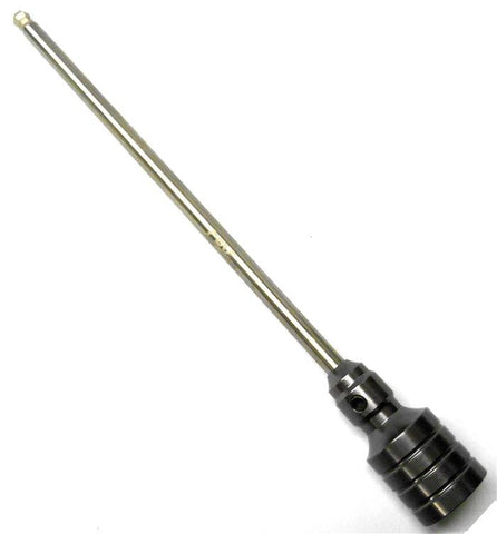 51604T RC Helicopter Starter Starting Rod Shaft 6mm Fixed Titanium Grey