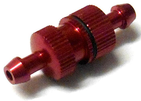 51755R RC Inline Pink Alloy Glow Nitro Oil Fuel Filter