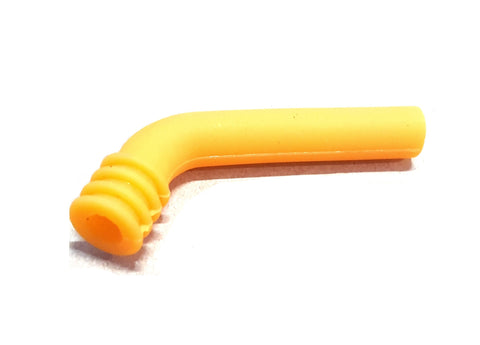 51813O 1/10 Scale RC Nitro Engine Exhaust Pipe Silicone End Deflector Orange 8mm