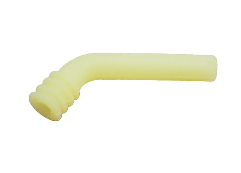 51883Y 1/8 Scale RC Nitro Engine Exhaust Pipe Silicone End Deflector Yellow 10mm