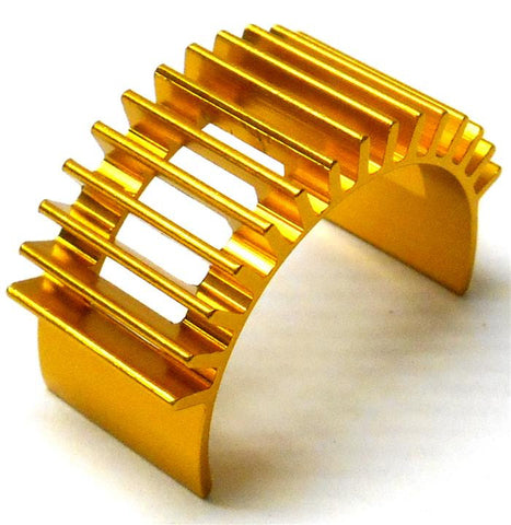 52503A 380 Motor EP RC Heatsink Cooling Head Vent Gold