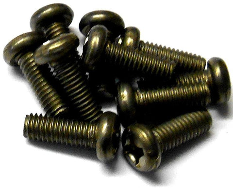 57708P 3mm x 8mm Titanium Button Head Philip Screws 10