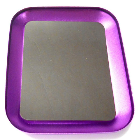 60304P Aluminium Alloy Magnetic Screws Bits Bobs Holder Tray Purple CPV 106mm