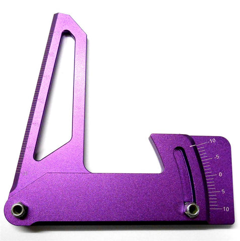 60503P 1/10 Scale RC Car Aluminimum Alloy Camber Gauge x 1 Purple