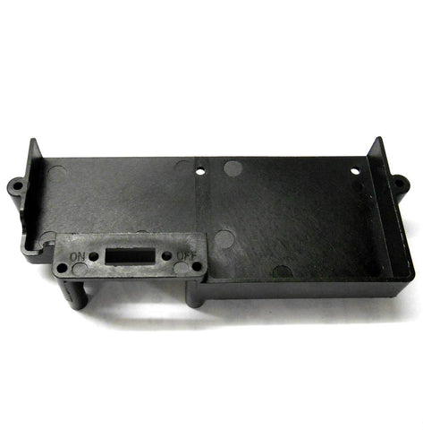 61007 Battery Box Lid Plastic Black 1/8 Scale