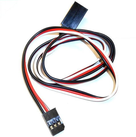 8004F RC Futaba Servo Extension Lead 600mm Long 3 Pin 60cm